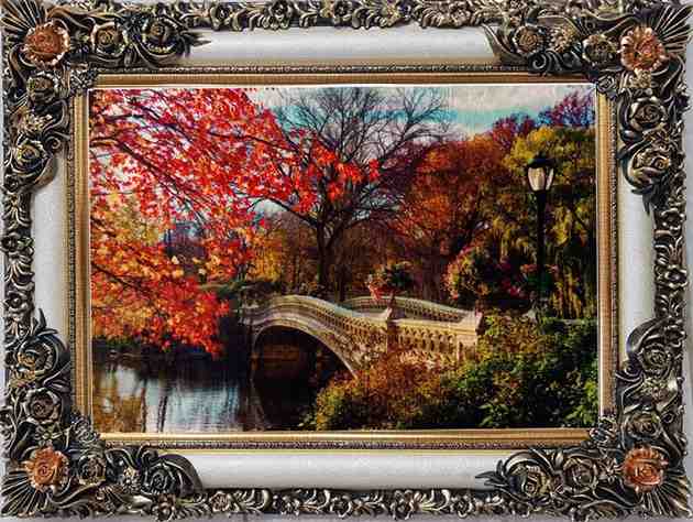 تصویر 4 از تابلو فرش قدیمی کوچ عشایر نوستالژیک و یادآور خاطرات دلنشین کودکی